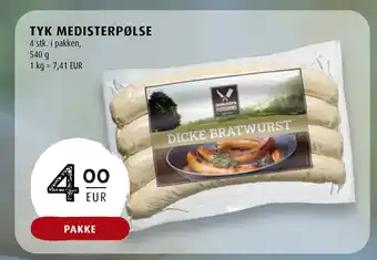 Scandinavian Park TYK MEDISTERPØLSE tilbud