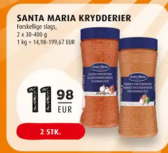 Scandinavian Park SANTA MARIA KRYDDERIER tilbud