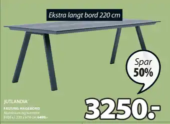 JYSK FAUSING HAGEBORD tilbud