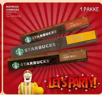 Scandinavian Park NESPRESSO STARBUCKS tilbud