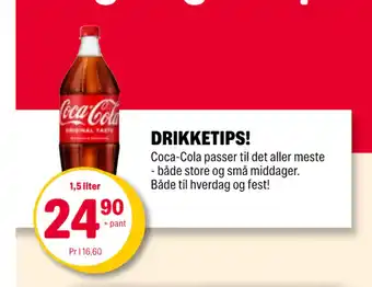 Coop Extra Coca-Cola tilbud