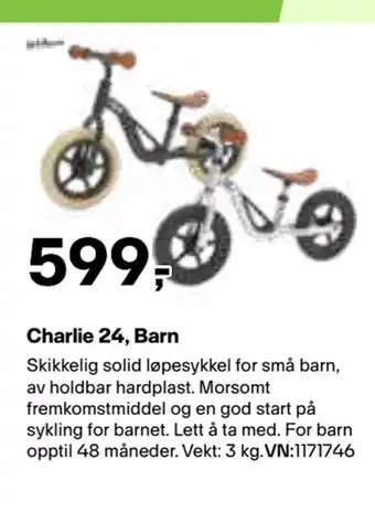 XXL Sport Charlie 24, Barn tilbud