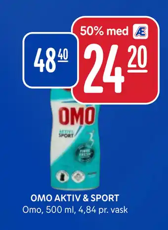 Rema 1000 OMO AKTIV & SPORT tilbud