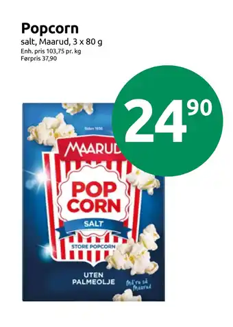 Joker Popcorn tilbud