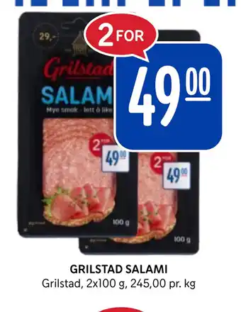 Rema 1000 GRILSTAD SALAMI tilbud