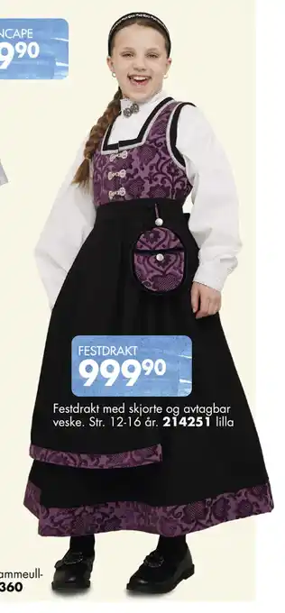 Sparkjøp FESTDRAKT tilbud