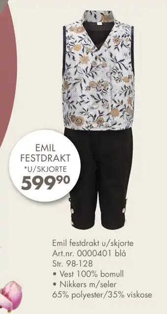 Sparkjøp EMIL FESTDRAKT tilbud