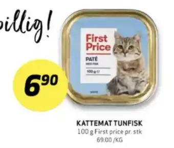 Bunnpris First price kattemat tilbud