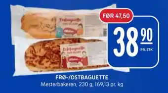 Rema 1000 Mesterbakeren ostebaguette tilbud