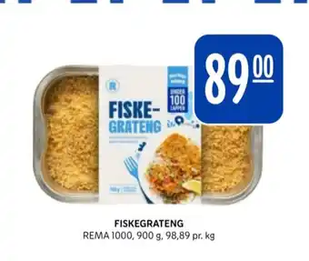 Rema 1000 Rema 1000 fiskegrateng tilbud