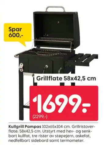 Rusta Ukjent kulegrill tilbud
