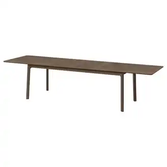 IKEA Mellansel Uttrekkbart bord, brun, 220/320x95 cm tilbud