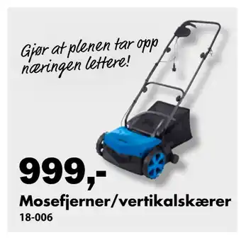 Biltema Mosefjerner/vertikalskærer tilbud