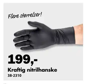 Biltema Kraftig nitrilhanske tilbud