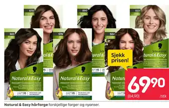 Rusta Natural & Easy hårfarge tilbud