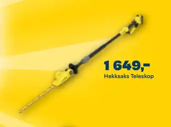 Maxbo Hekksaks Teleskop tilbud