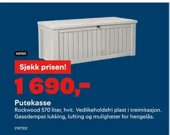Maxbo Putekasse tilbud