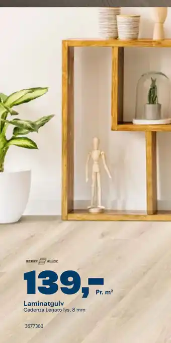 Maxbo Laminatgulv tilbud