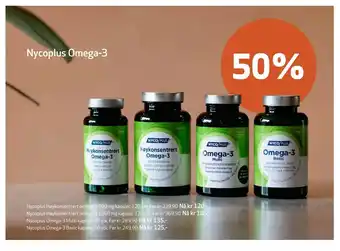 Apotek 1 Nycoplus Omega-3 tilbud