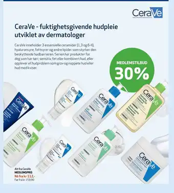 Apotek 1 Alt fra CeraVe tilbud