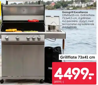 Rusta Gassgrill Excellence tilbud
