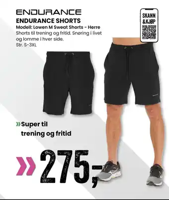 Sport Outlet ENDURANCE SHORTS tilbud