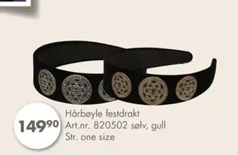 Sparkjøp Hårbøyle festdrakt tilbud