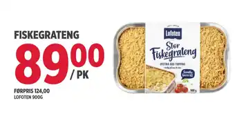 Jacobs FISKEGRATENG tilbud