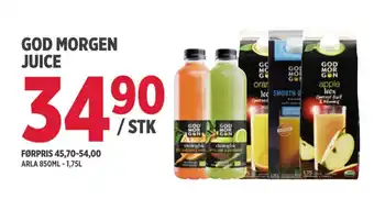 Jacobs GOD MORGEN JUICE tilbud