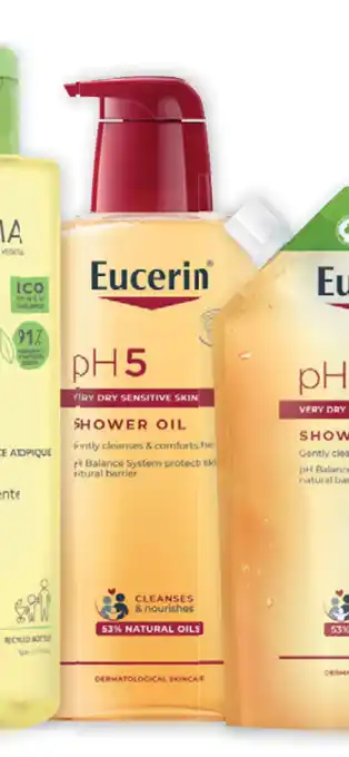 Vitusapotek Eucerin pH5 Shower Oil parfymert tilbud