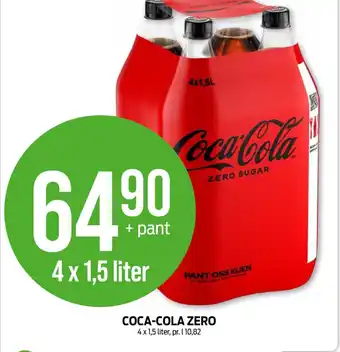Kiwi Coca-cola cola zero tilbud