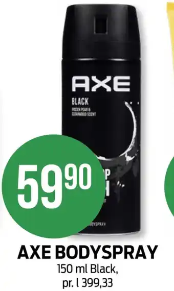 Kiwi Axe deodorant spray tilbud