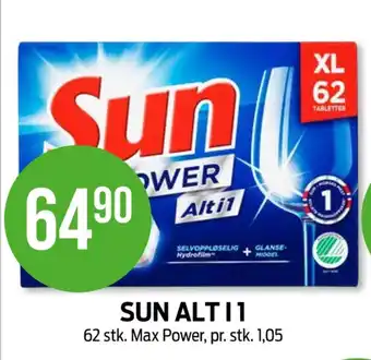 Kiwi Sun maskinoppvask - tabs tilbud