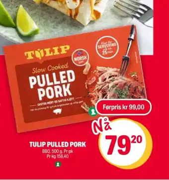 TULIP PULLED PORK tilbud hos Coop Extra