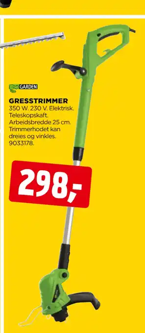 jem & fix GRESSTRIMMER tilbud