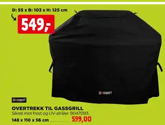 jem & fix OVERTREKK TIL GASSGRILL tilbud