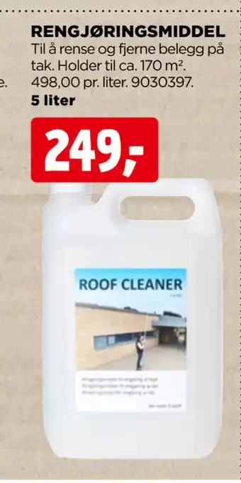 jem & fix RENGJØRINGSMIDDEL tilbud