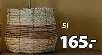 JYSK TERJE BLOMSTERPOTTE tilbud