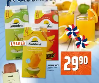 Coop Obs SUNNIVA JUICE tilbud