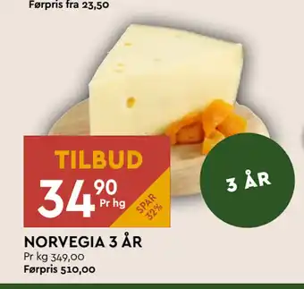 Coop Mega NORVEGIA 3 ÅR tilbud