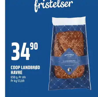 Coop Obs COOP LANDBRØD HAVRE tilbud