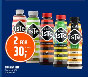 Coop Obs SUNNIVA ISTE tilbud
