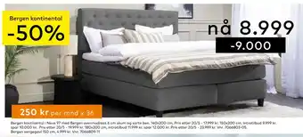 Skeidar Bergen kontinental tilbud