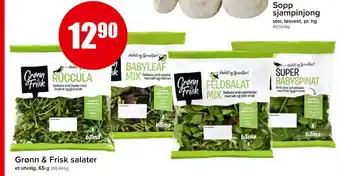 Spar Grønn & Frisk salater tilbud