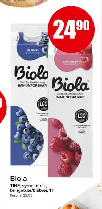 Spar Biola tilbud