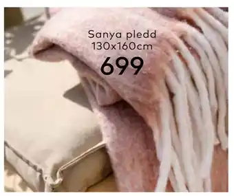 Skeidar Sanya pledd tilbud