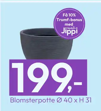 Gigaboks Blomsterpotte tilbud