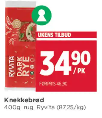 Meny Knekkebrød tilbud