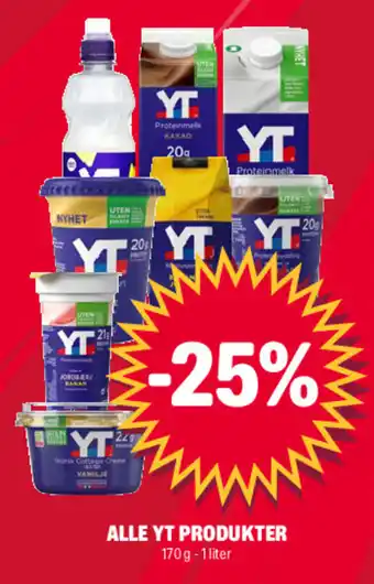 Coop Extra ALLE YT PRODUKTER tilbud