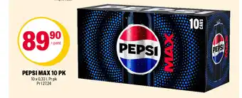 Coop Extra PEPSI MAX 10 PK tilbud